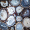 Brazilian Grey Agate Semi Precious Stone Slab - HAUTE ARTE