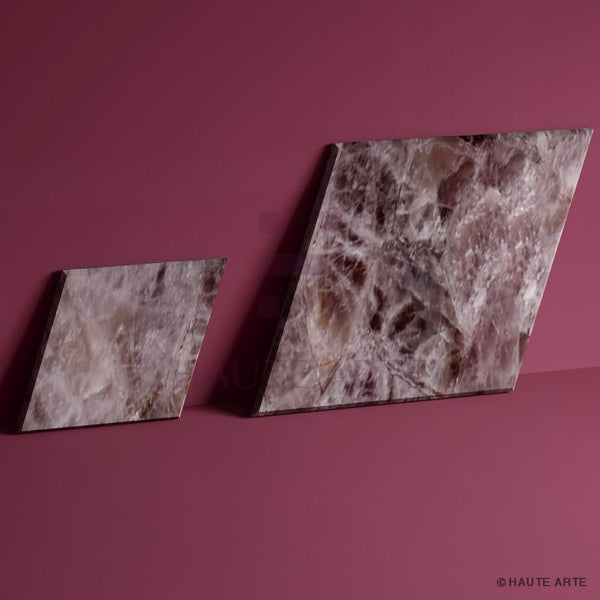 Dark Smoky Quartz Tiles - HAUTE ARTE