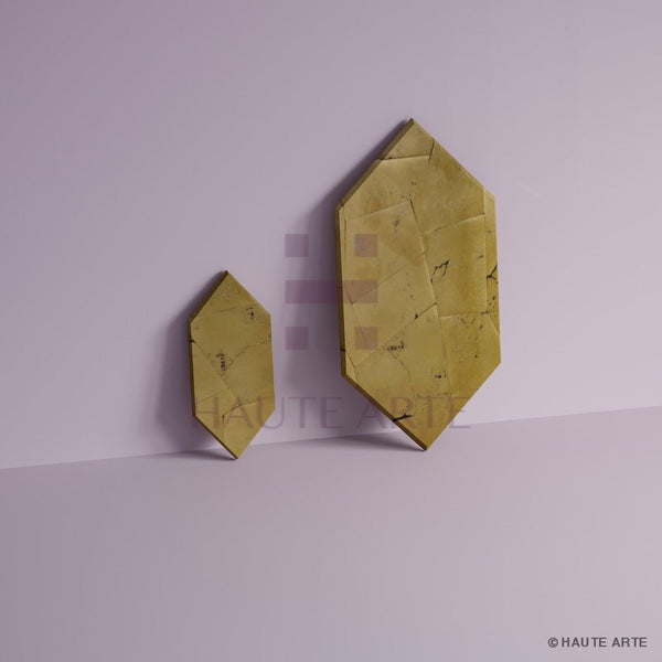 Golden Pyrite Tiles - HAUTE ARTE