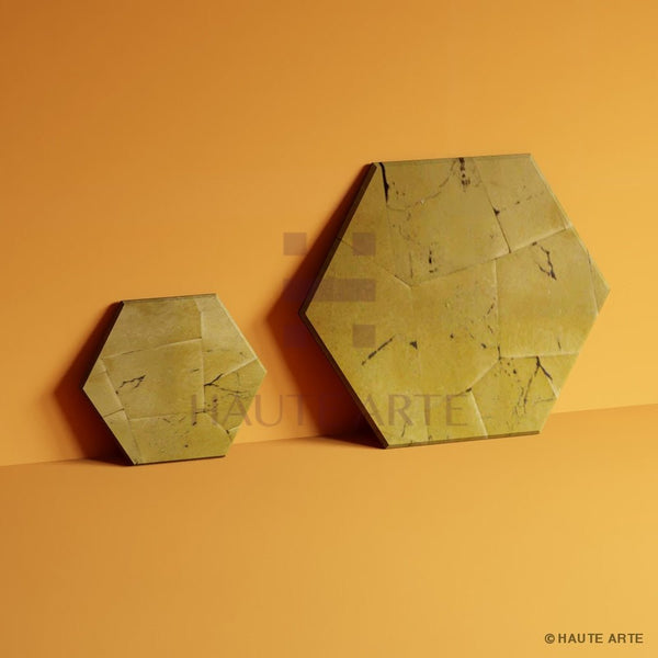 Golden Pyrite Tiles - HAUTE ARTE
