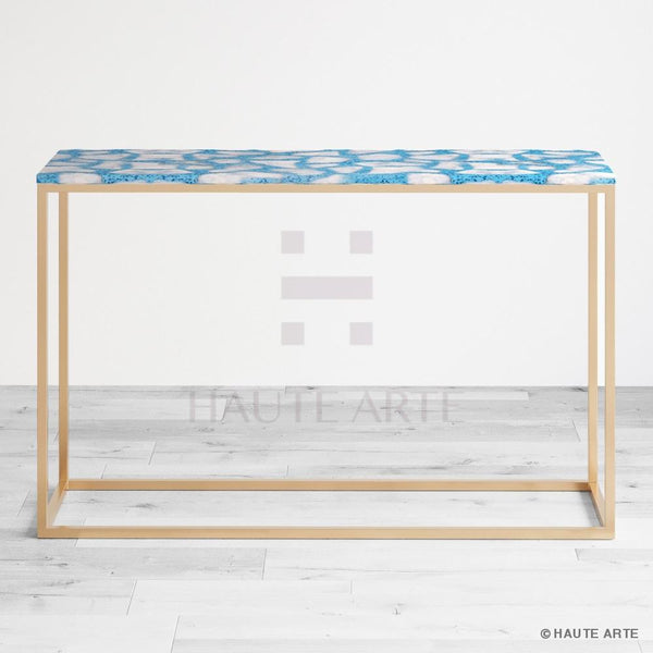 Quartz Terrazzo Console Table - HAUTE ARTE