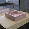Rose Quartz Wash Basin - HAUTE ARTE