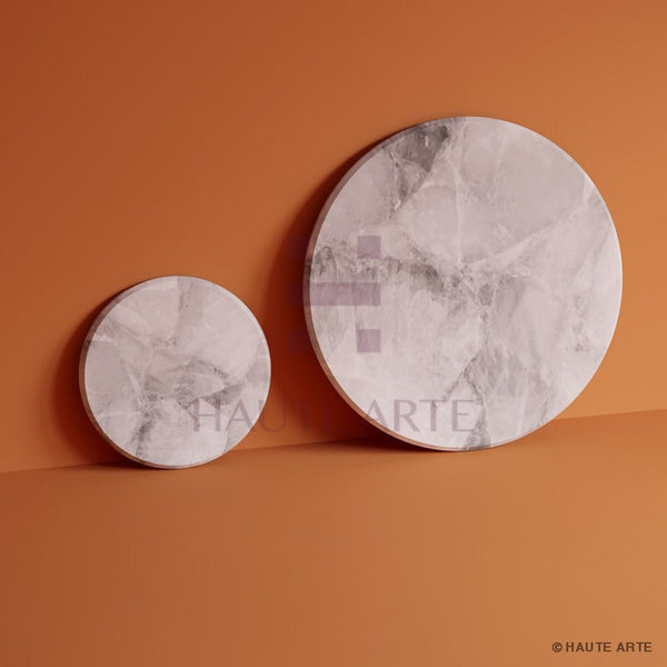 White Quartz Tiles - HAUTE ARTE