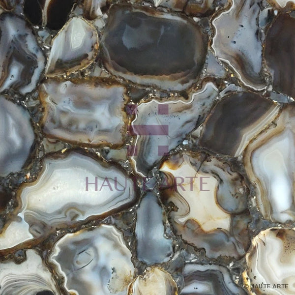 Wild Agate Semi Precious Stone Slab - HAUTE ARTE