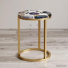 Agate Terrazzo Side Table - HAUTE ARTE