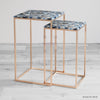 Blue Agate Nested Table - HAUTE ARTE