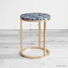 Blue Agate Side Table - HAUTE ARTE