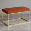 Burnt Orange Bench - HAUTE ARTE