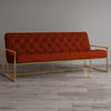 Burnt Orange Sofa - HAUTE ARTE