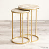 Classic Quartz Nested Side Table - HAUTE ARTE