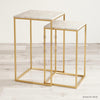 Classic Quartz Nested Side Table - HAUTE ARTE