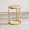 Classic Quartz Side Table - HAUTE ARTE