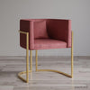 Dusty Rose Accent Sofa - HAUTE ARTE