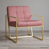 Dusty Rose Armchair - HAUTE ARTE