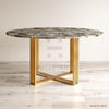 Grey Agate Dining Table - HAUTE ARTE