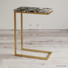 Grey Agate End Table - HAUTE ARTE