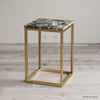 Grey Agate Side Table - HAUTE ARTE