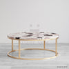 Multi Quartz Terrazzo Coffee Table - HAUTE ARTE