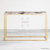 Multi Quartz Terrazzo Console Table - HAUTE ARTE