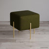 Olive Green Ottoman - HAUTE ARTE