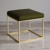 Olive Green Ottoman - HAUTE ARTE