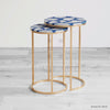 Quartz Terrazzo Nested Side Table - HAUTE ARTE