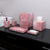 Rose Quartz Bathroom Vanity Set - HAUTE ARTE