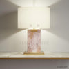 Rose Quartz Lamp - HAUTE ARTE