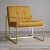 Turmeric Brown Armchair - HAUTE ARTE