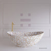 White Agate Bathtub - HAUTE ARTE