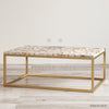 White Agate Coffee Table - HAUTE ARTE