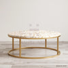 White Agate Coffee Table - HAUTE ARTE